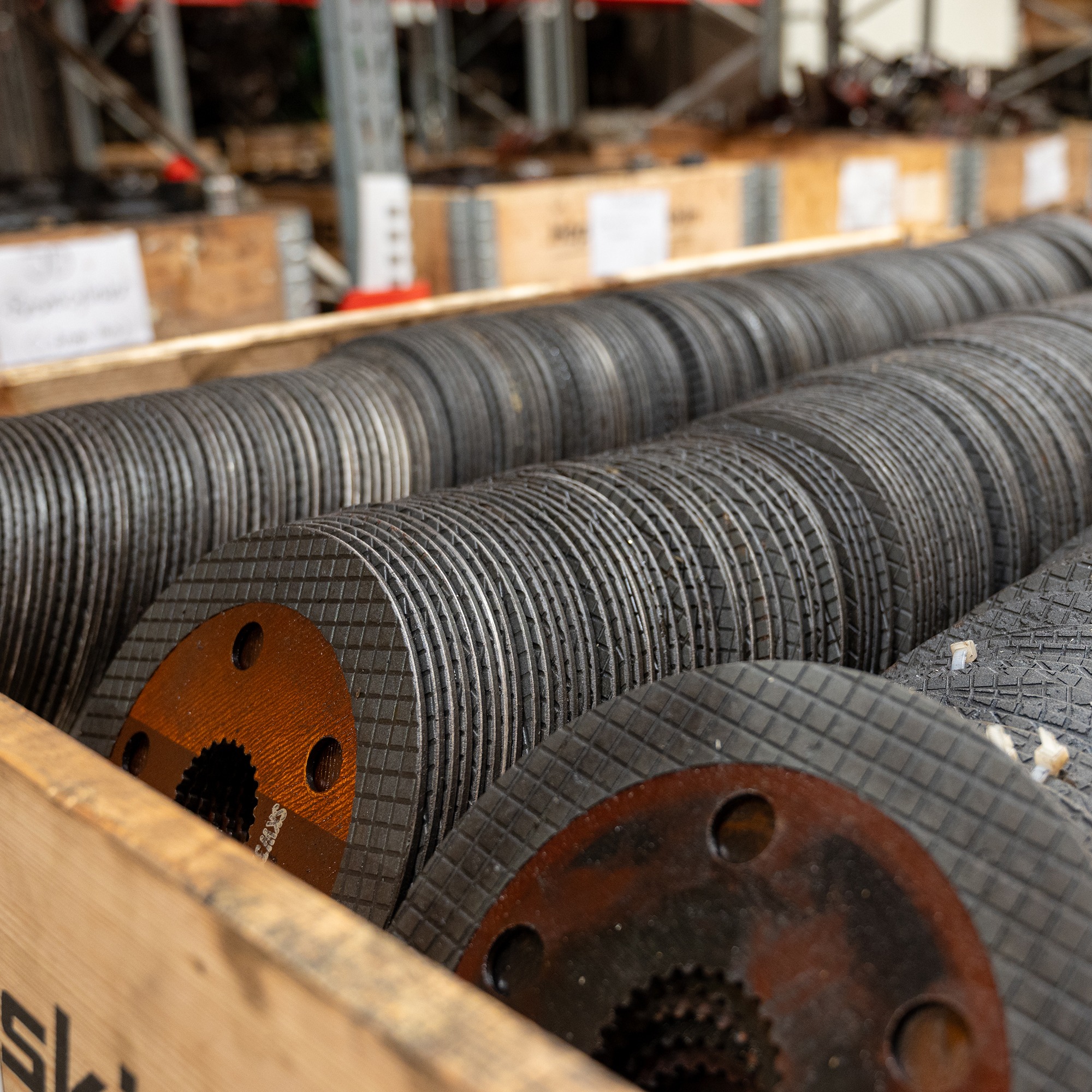 bromsbelägg till skogsmaskin